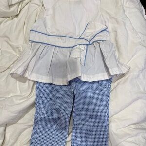 GUC Janie & Jack two-piece shirt and pants 2T